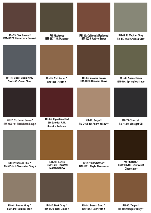 Exterior Painting A Guarantee To Add Value Your Home Roof Replacement - Adobe Brown Paint Color Palette